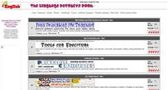 Desktop Screenshot of language-resources.mes-english.com